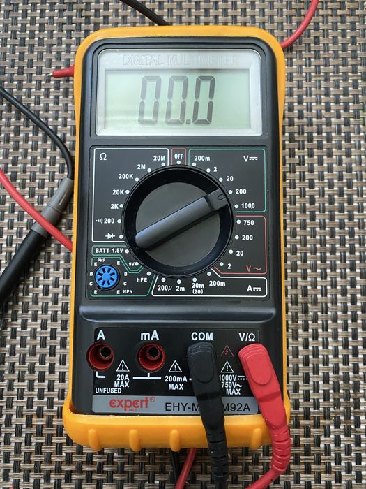Мультиметр цифровой EHY-MTR-M92A