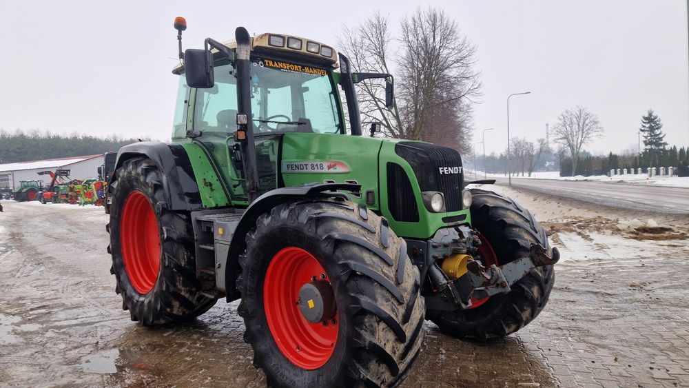 Fendt Vario 818 TMS com 2 Tuz Wom Pneumatyka 50km/h 820 umowa