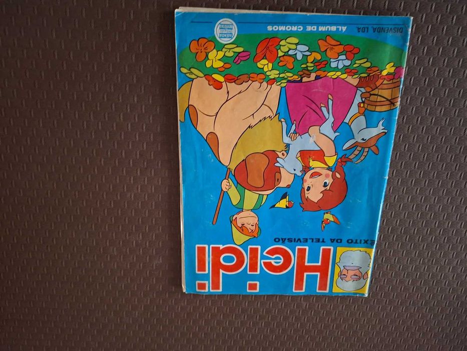 Caderneta de cromos - Heidi (Completa com 210 cromos)
