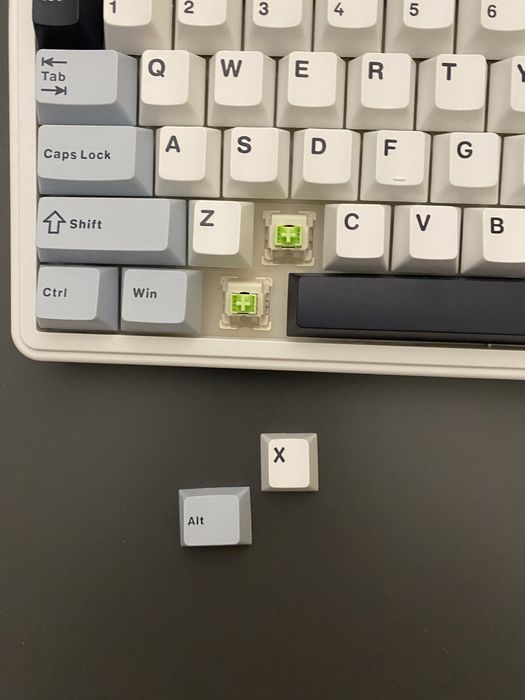 НОВА! Клавіатура Aula F65 White-Blue