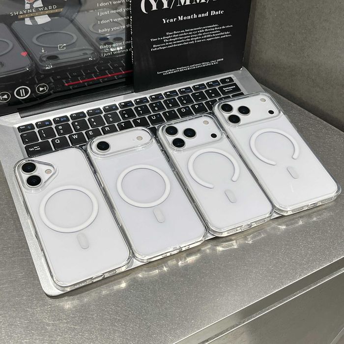 Plecki Etui iPhone 12 13 MagSafe 14 17 Pro Max 15 16 Szkło hartowane