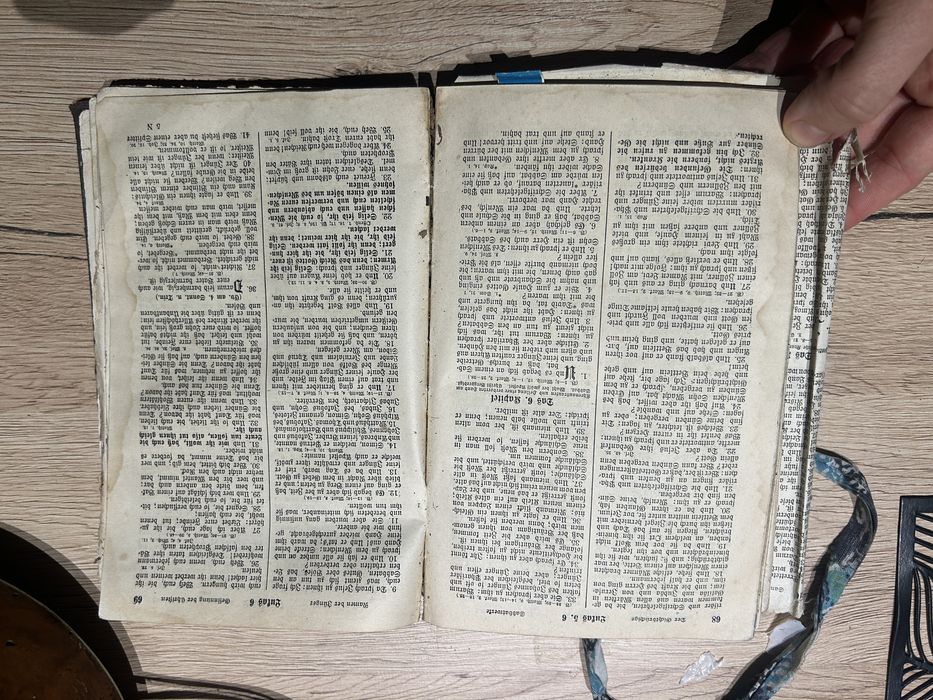 Stara biblia po niemiecku