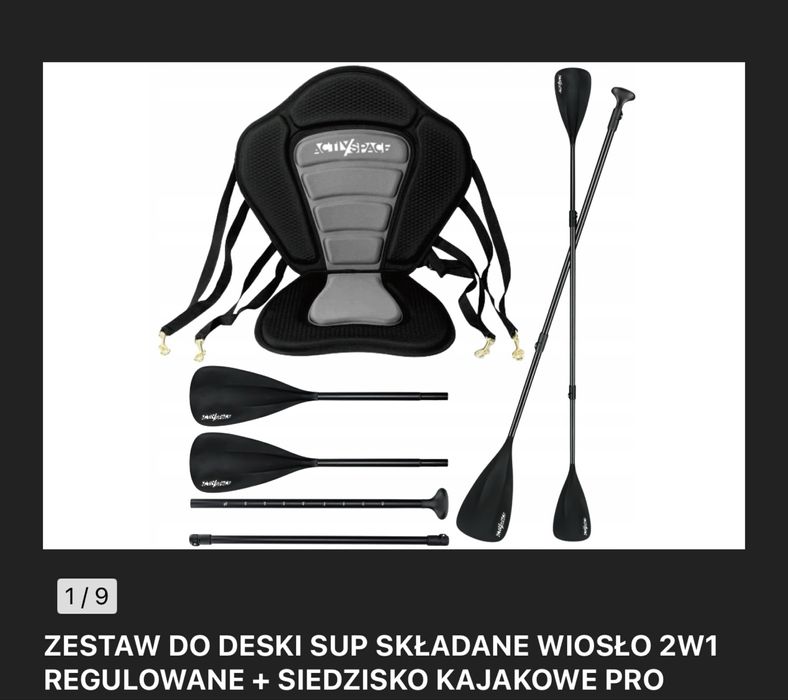 Deska sup aqua marina super trio tandem 273 cm