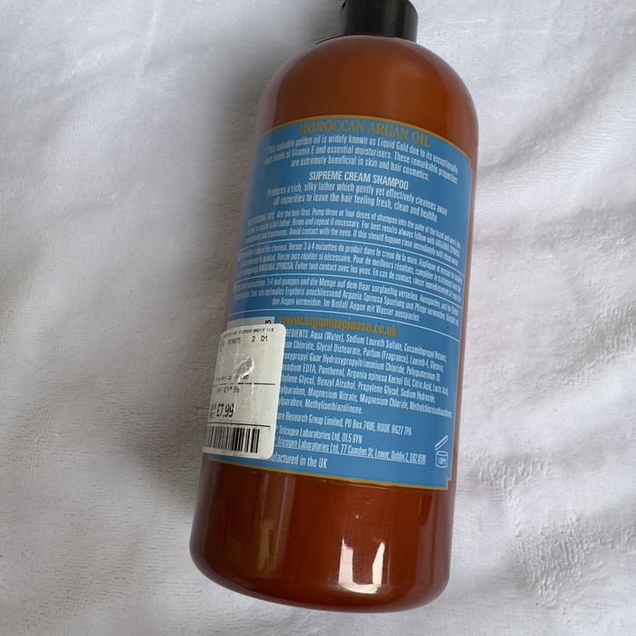 Szampon Organic Argan Marocco