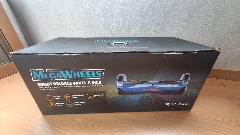 Hoverboard MegaWeels com iluminação