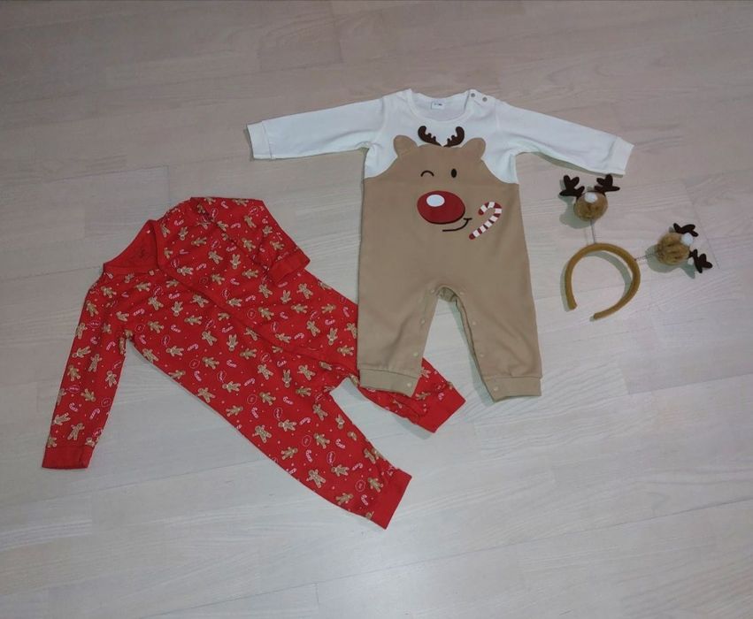 Новорічний одяг, светри, костюми, костюм Гнома та Санти різних розмірі