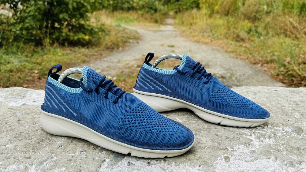 ЖІночі кросівки, мокасіни Clarks Origin 2.0 Cobalt Knit