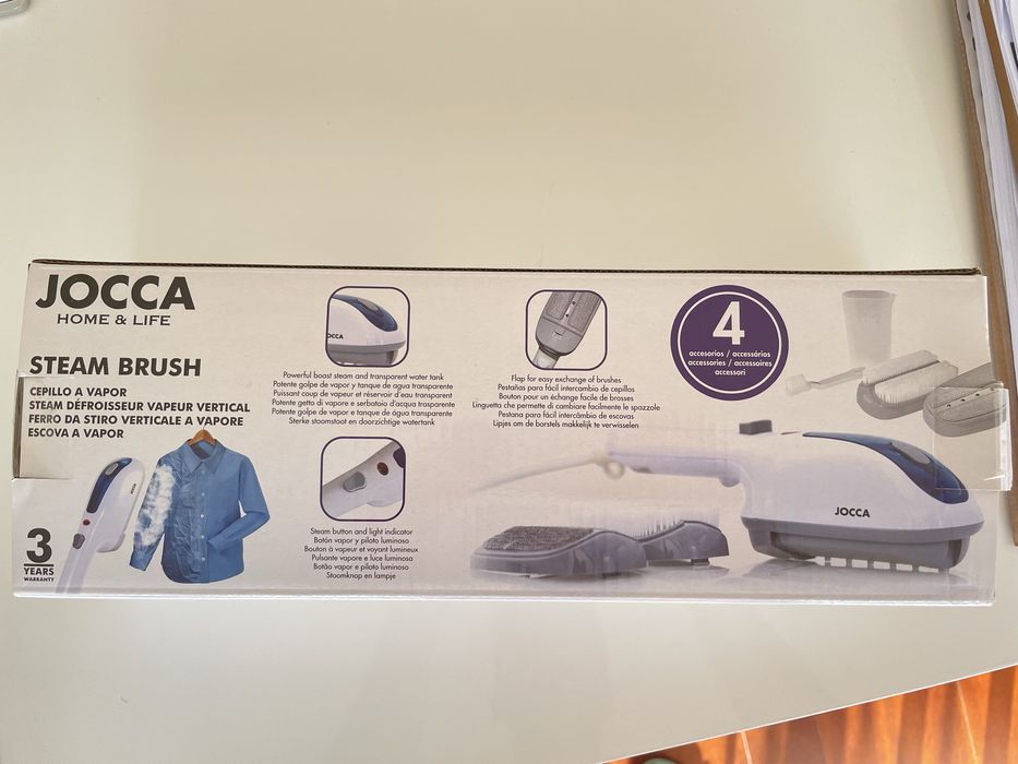 Ferro vertical a vapor