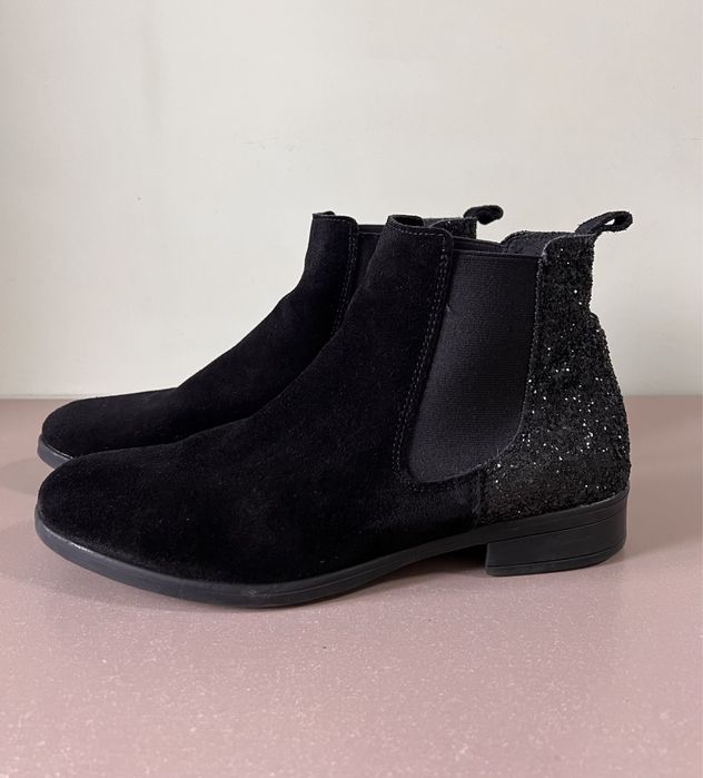 Челси замшевые, ботинки р.40