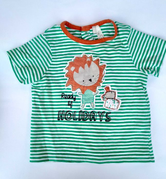 Dois conjuntos de roupa para bebé 6 - 9 meses Primavera verão