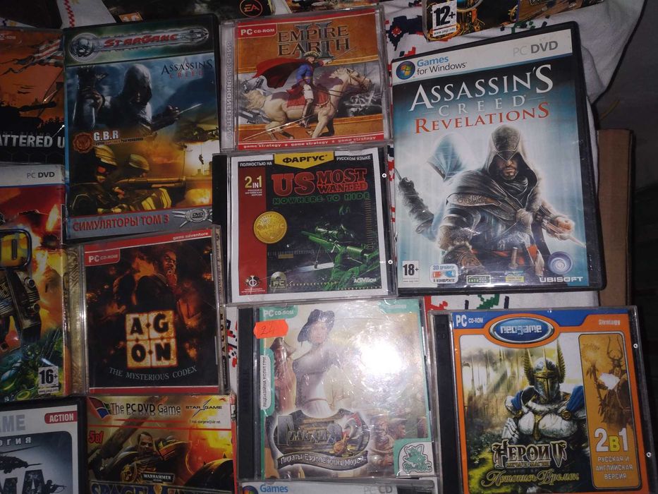 Видео игры відео ігри комп'ютерні ц за 5 шт