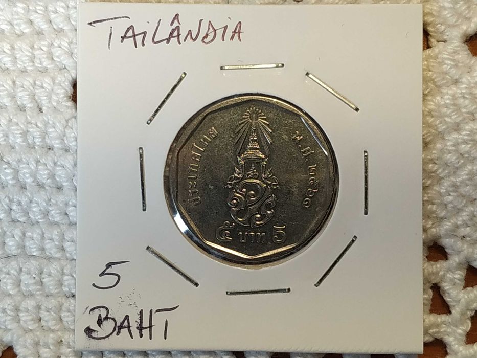 Tailândia - moeda de 5 baht