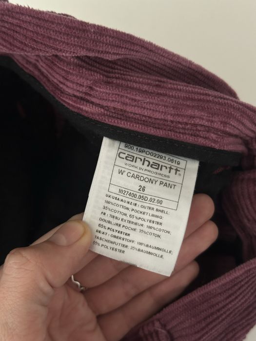 Carhartt W´ cardony pant purple штани брюки carhartt