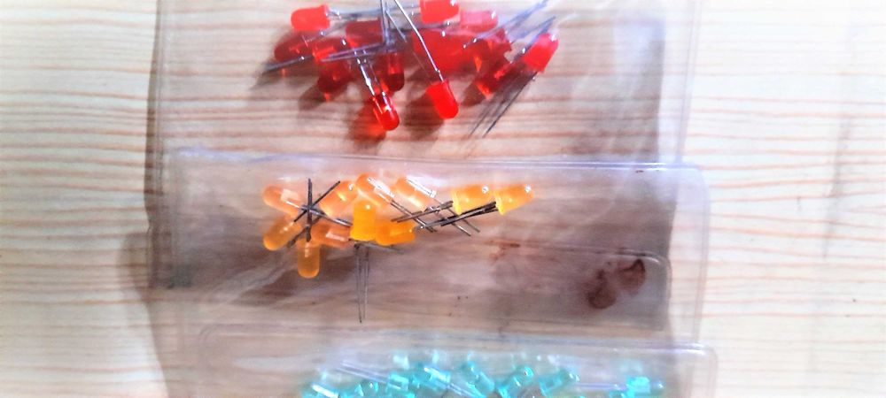41 unidades de Led´s Redondos 5 mm (envio grátis)