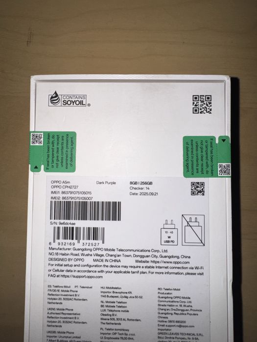 Vendo Oppo A5m selado