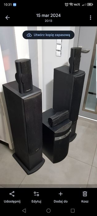 Kino domowe pioneer subwofer