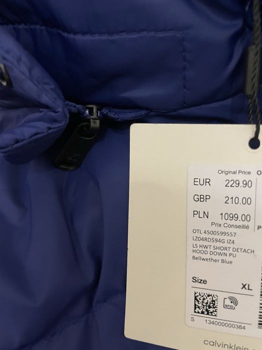 Casaco Calvin Klein - Novo