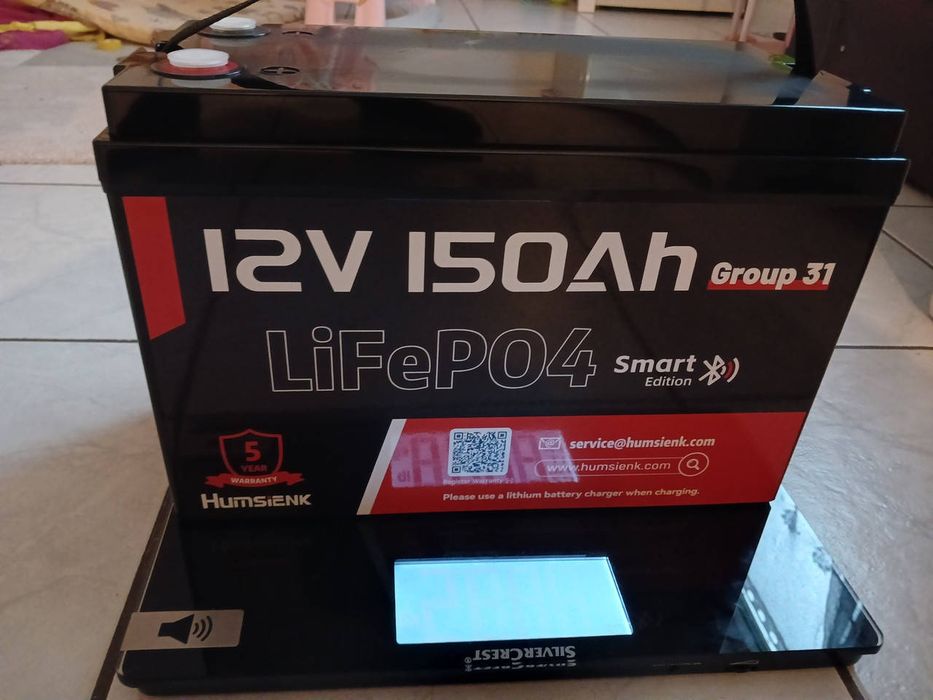 Акумулятор LifePo4 150Ач 12V BMS Humsienk (Польща)