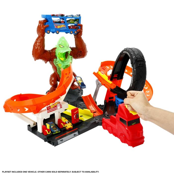 Hot Wheels City Goryl Toksyczny atak Zestaw do zabawy HBY95 Mattel