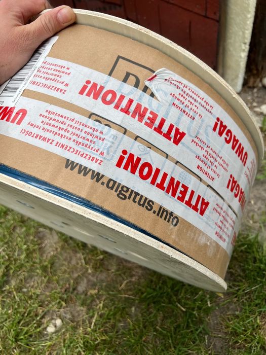 Kabel instalacyjny DIGITUS kat. 6A S/FTP – szpula 500 m