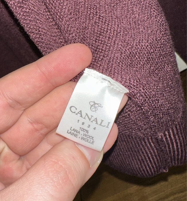 Кардиган-свитер из шерсти Canali
