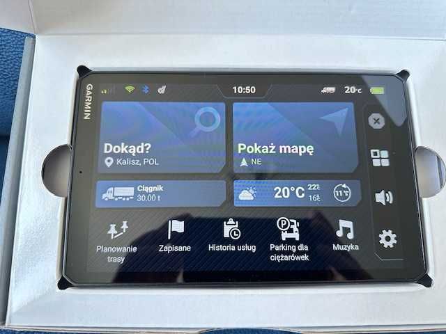 Nawigacja GPS dla ciężarówek Garmin dēz LGV820 3 lata Gwarancji