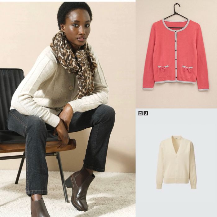 Кардиган Uniqlo кашемір вовна кофта светр