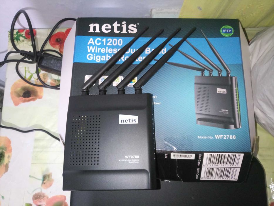 Роутер маршрутизатор NETIS AC 1200 WF 2780 1000 мбит Б/у