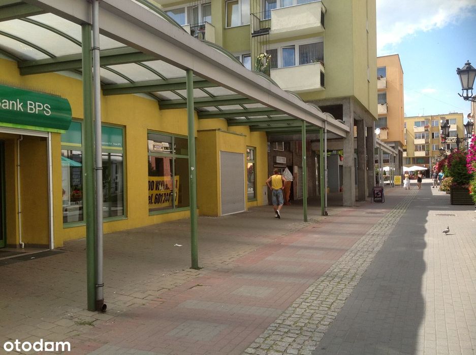 Lokal centrum miasta ul. Kościelna przy ratuszu - "deptak"