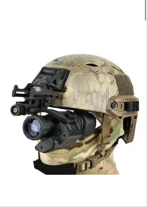 Прибор ночного видения Night Vision PVS-14 4х с креплением на шлем