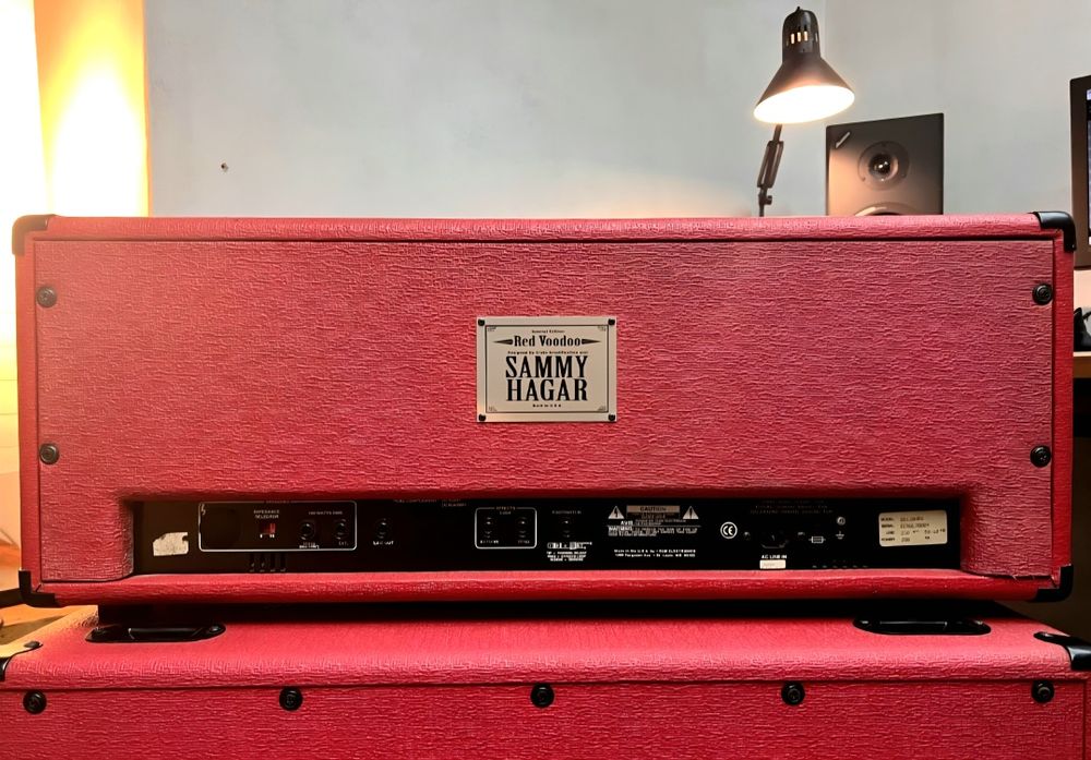 Crate Red Voodoo Sammy Hagar Half Stack USA — Tubes / 4×12 + Head