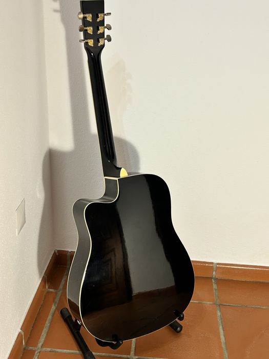 Guitarra Harley Benton (HBD-120CEO-BK)