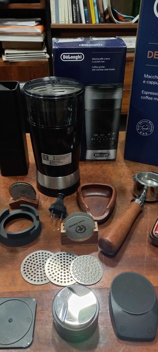 Máquina de café Muitos acessórios