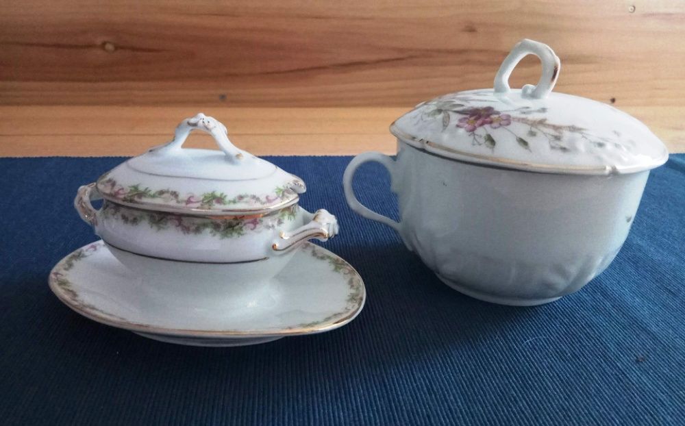 Duas mostardeiras Vista Alegre