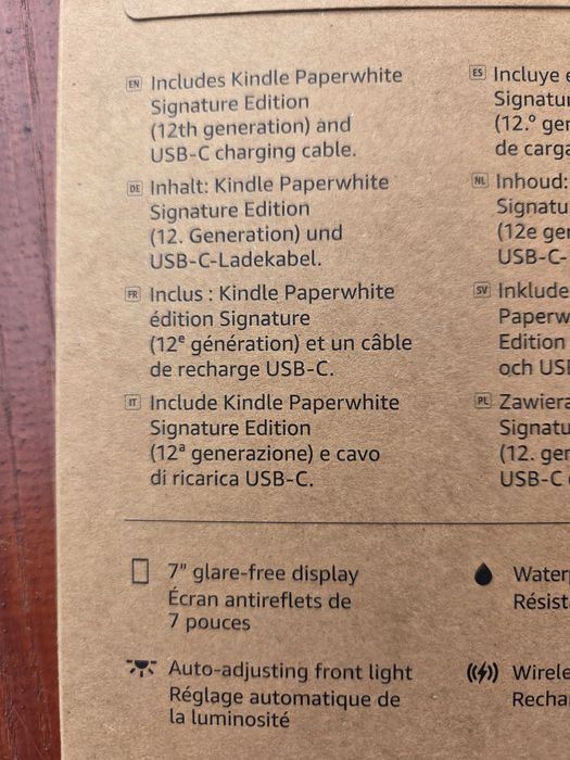 Kindle 12 generacji signature edition 32gb