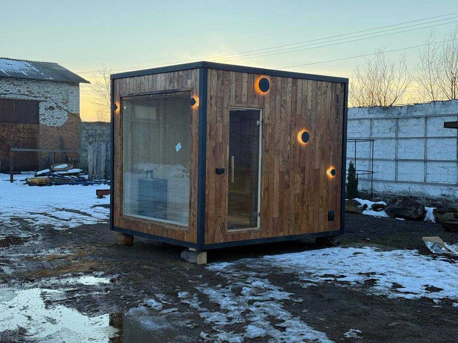 Каркасна сауна від виробника. Сауна під бізнес. Сауна для відпочинку