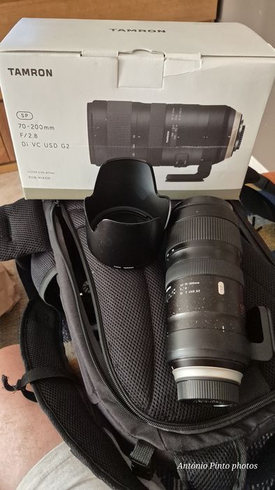 Objetiva tamron 70 200 2.8 G2 nikon