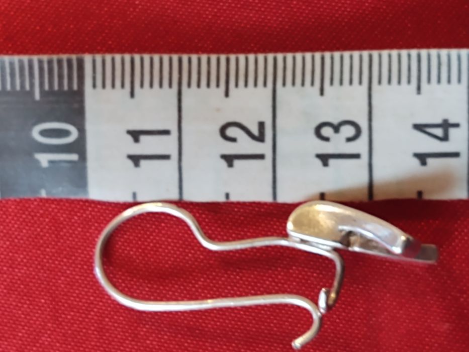 Stare srebrne kolczyki