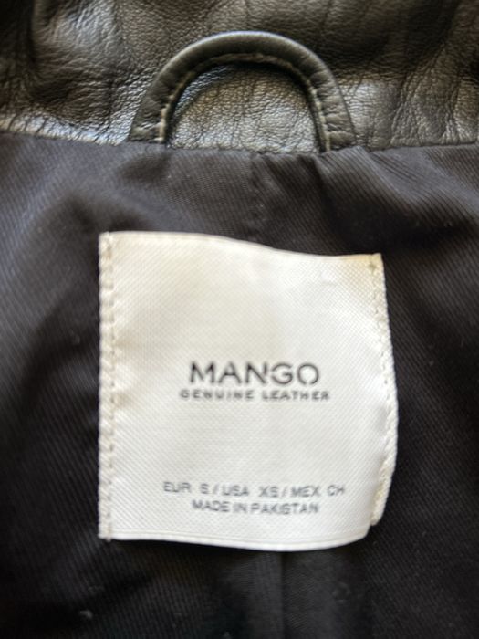 Kurtka damska Mango ze skory naturalnej rozm. M