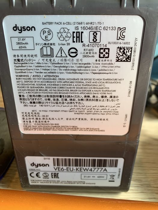 Пилосос на запчастини Dyson SV10 / V