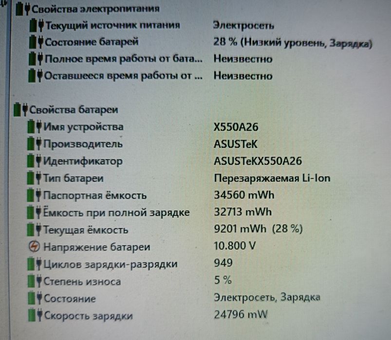 Рабочий ноутбук Asus X541SC для работы и учёбы