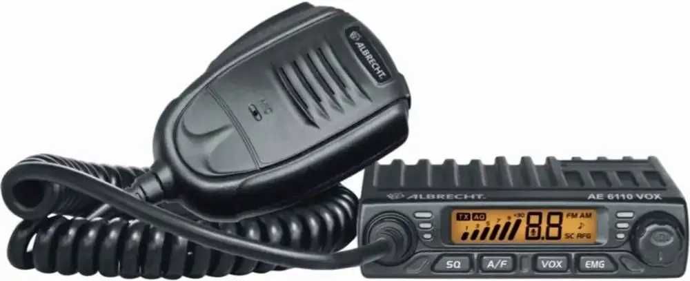 CB Radio Albrecht AE6110 VOX + Antena