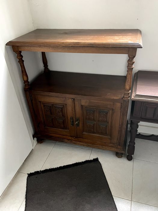 Armário de madeira cómoda de madeira