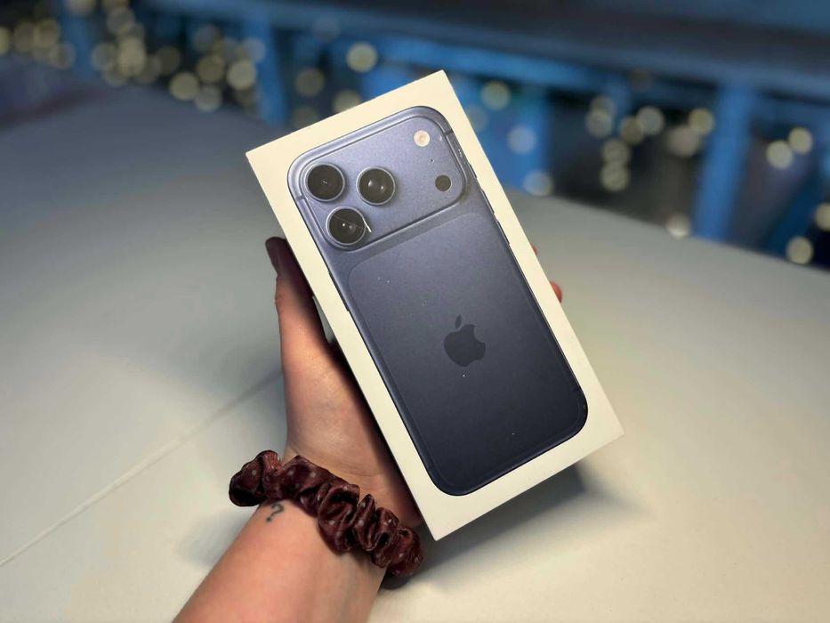 NOWY iPhone 17 Pro Max 256GB Deep Blue | Faktura  VAT 23% | POZNAŃ