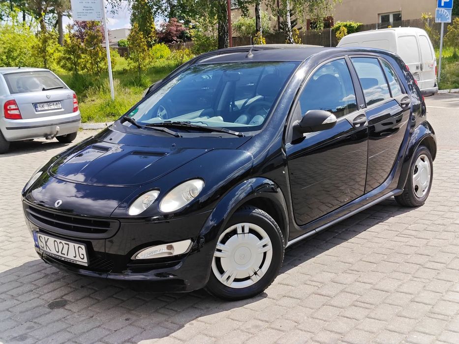 Smart Forfour 1.1 MPi 75KM * KLIMA * Przebieg 132 tyś km * Czarny * Stan Idealny *