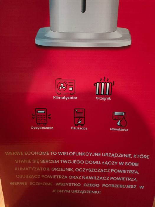 Werwe ecohome klimatyzator, oczywzczacz powietrza