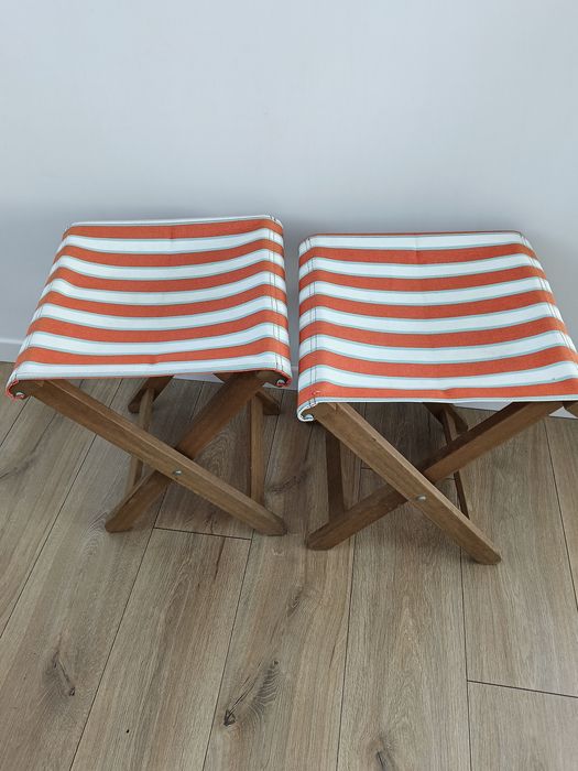 Ikea solblekt 2 sztuki stołek taboret rozkładany składany meble ogrodowe na taras balkon