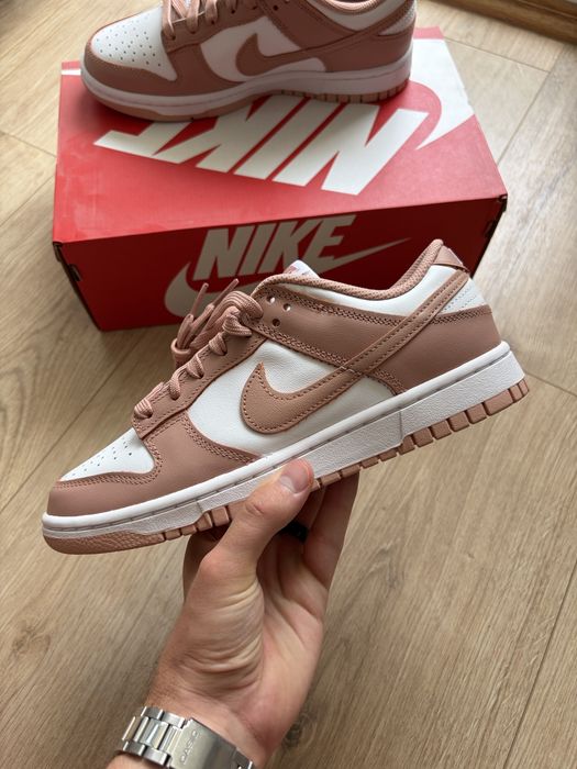 Nike Dunk Low White/Rose Whisper 39