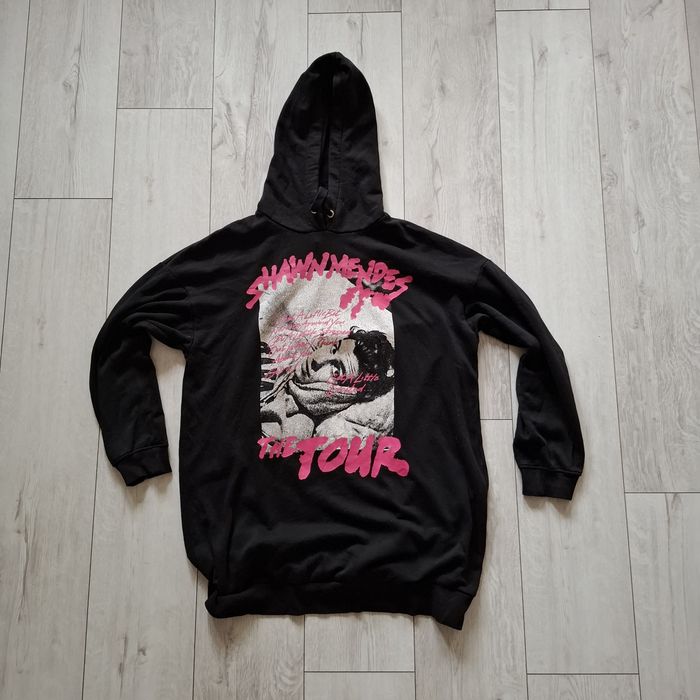 SHAWN MENDES The Tour hoodie H&M bluza koncertowa oversize merch M