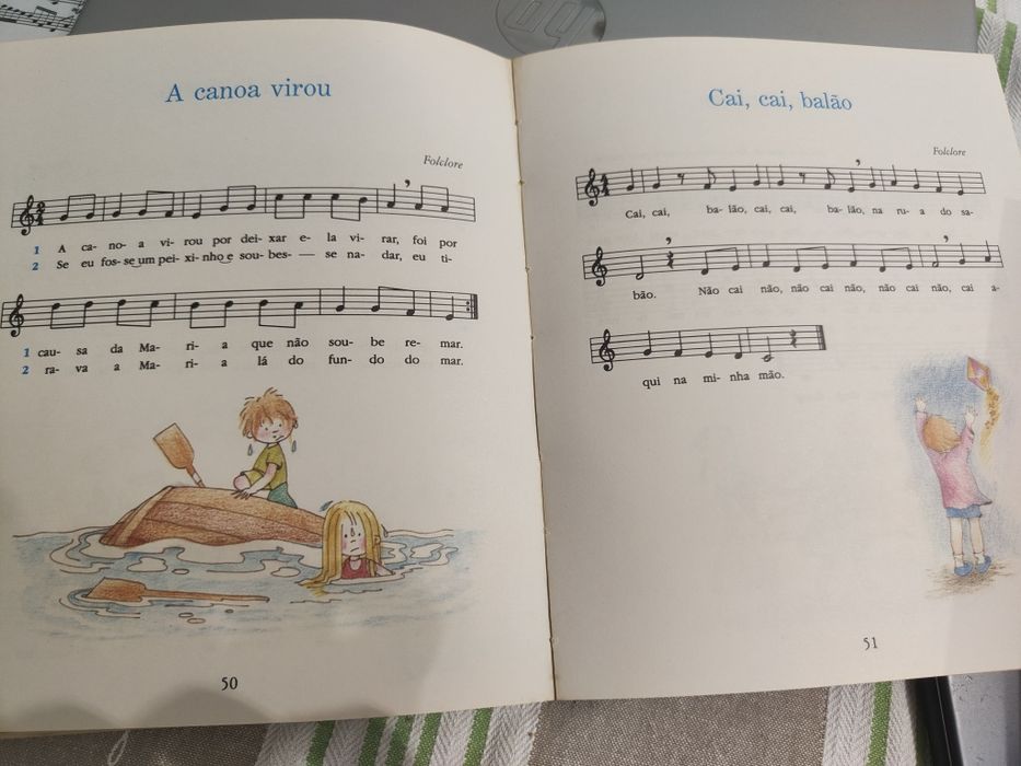 Livro flauta doce criança